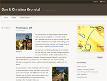 Tablet Screenshot of danandchristina.kronstal.com